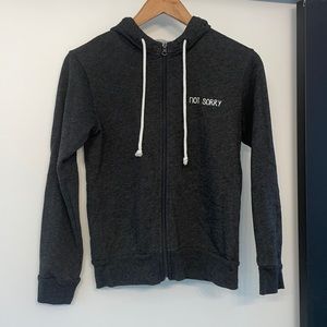 Zip up Charlotte Russe sweater